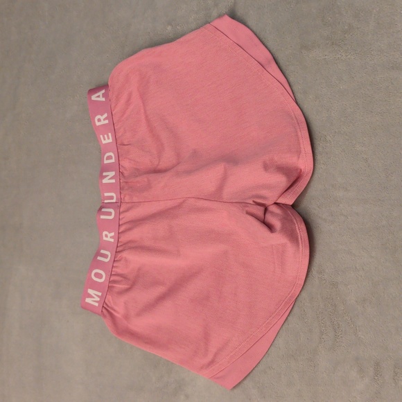 Underarmour Pink Running Shorts sz S - Picture 3 of 4